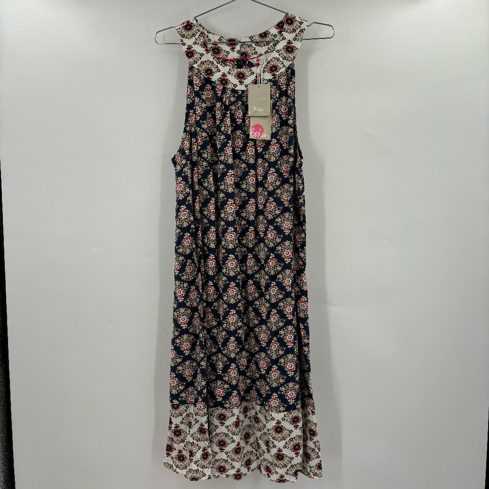 Boden Sleeveless Floral Shift Dress Size 14L